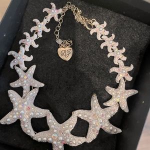 sculptural sea star stations necklace